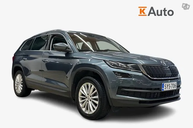 Skoda Kodiaq 2,0 TDI 150 4x4 Exclusive DSG *ACC / 7hlö. / Webasto / Canton / 360-Kamera / Ilmastoidut nahat* Image 1